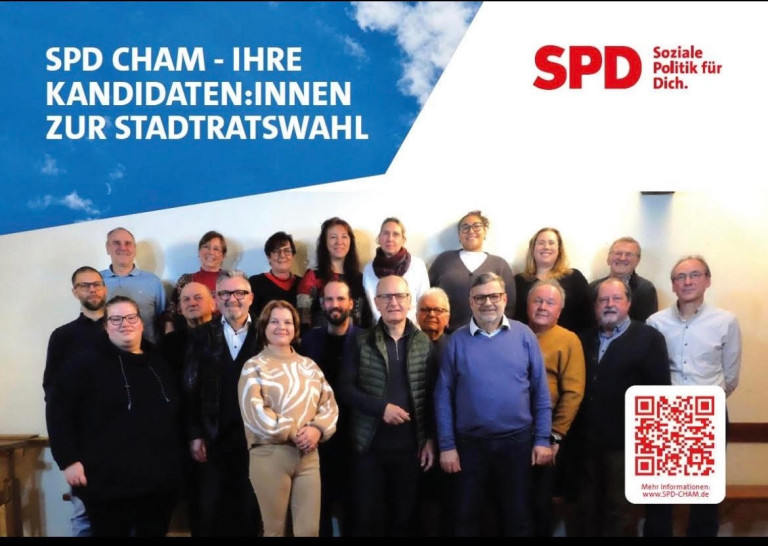 SPD Cham-Ihre Kandidaten:innen zur Stadtratswahl